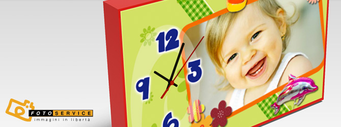 Nulla è più prezioso del tuo tempo: rendilo speciale con un orologio personalizzato con foto!